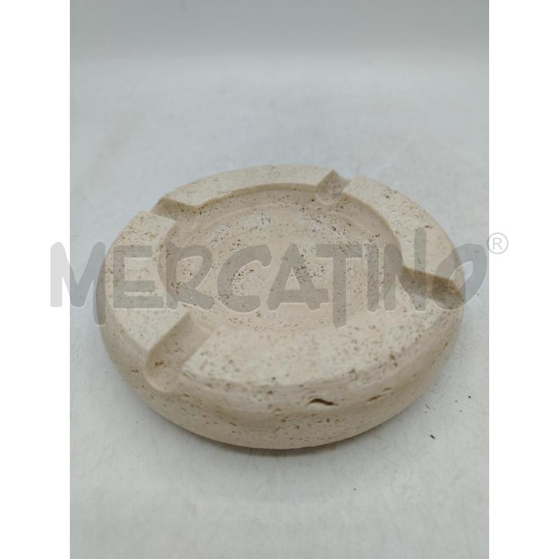 POSACENERE TONDO TRAVERTINO | Mercatino dell'Usato Roma viale tirreno 2