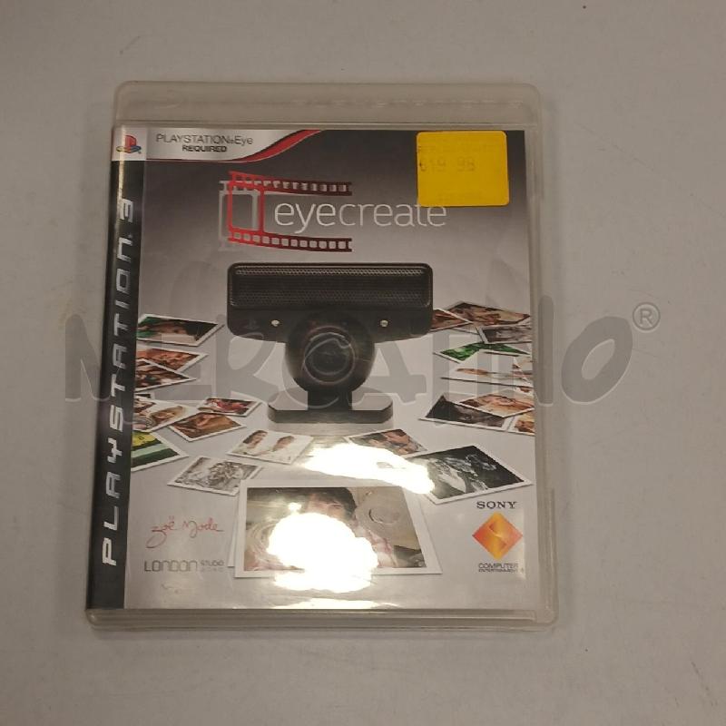 PS3 EYECREATE | Mercatino dell'Usato Roma viale tirreno 1