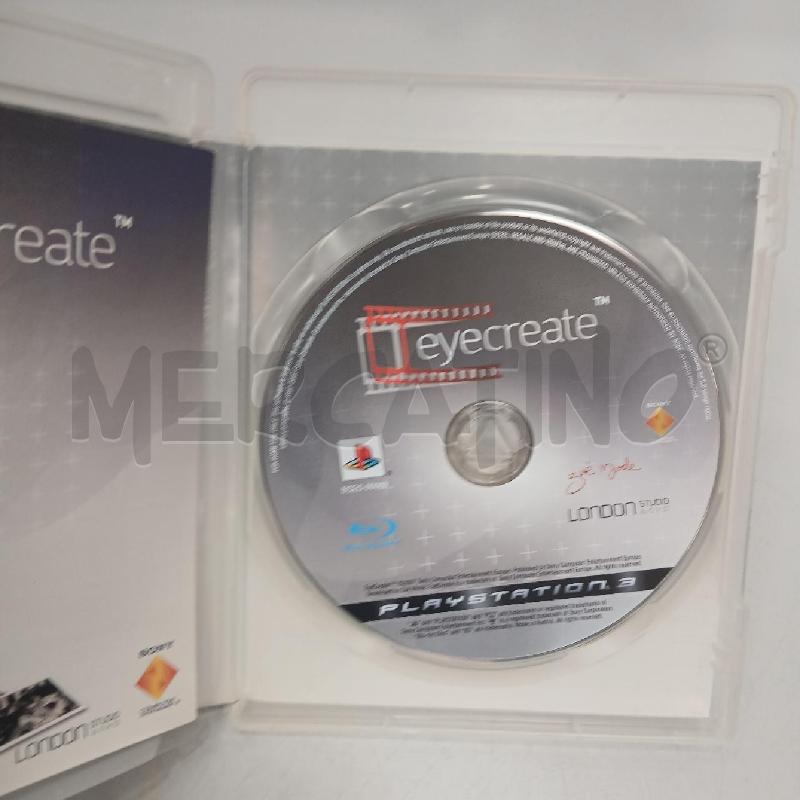 PS3 EYECREATE | Mercatino dell'Usato Roma viale tirreno 2