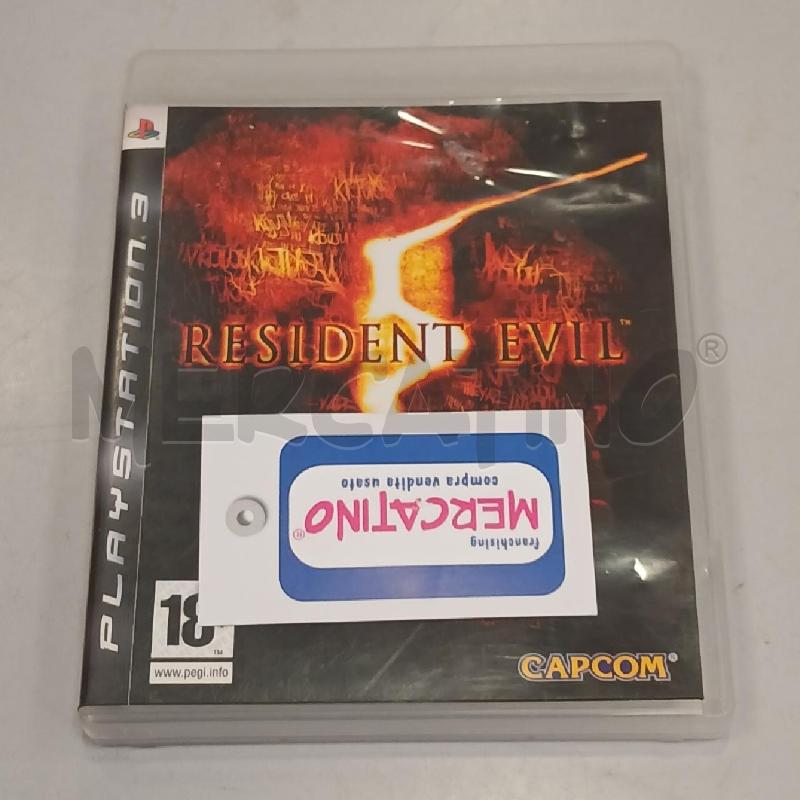 PS3 RESIDENT EVIL | Mercatino dell'Usato Roma viale tirreno 1