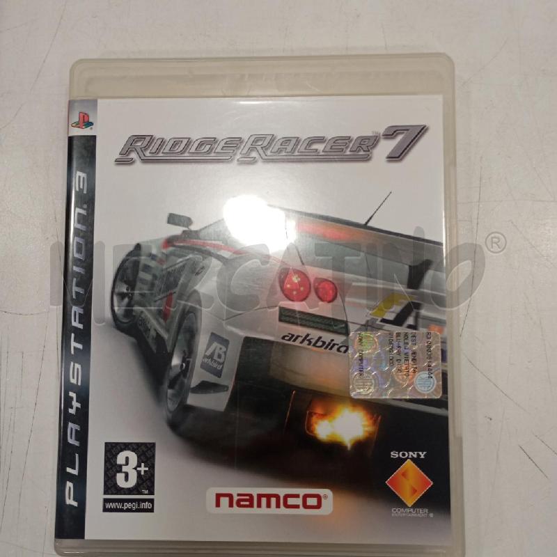 PS3 RIDGE RACER 7 | Mercatino dell'Usato Roma viale tirreno 1