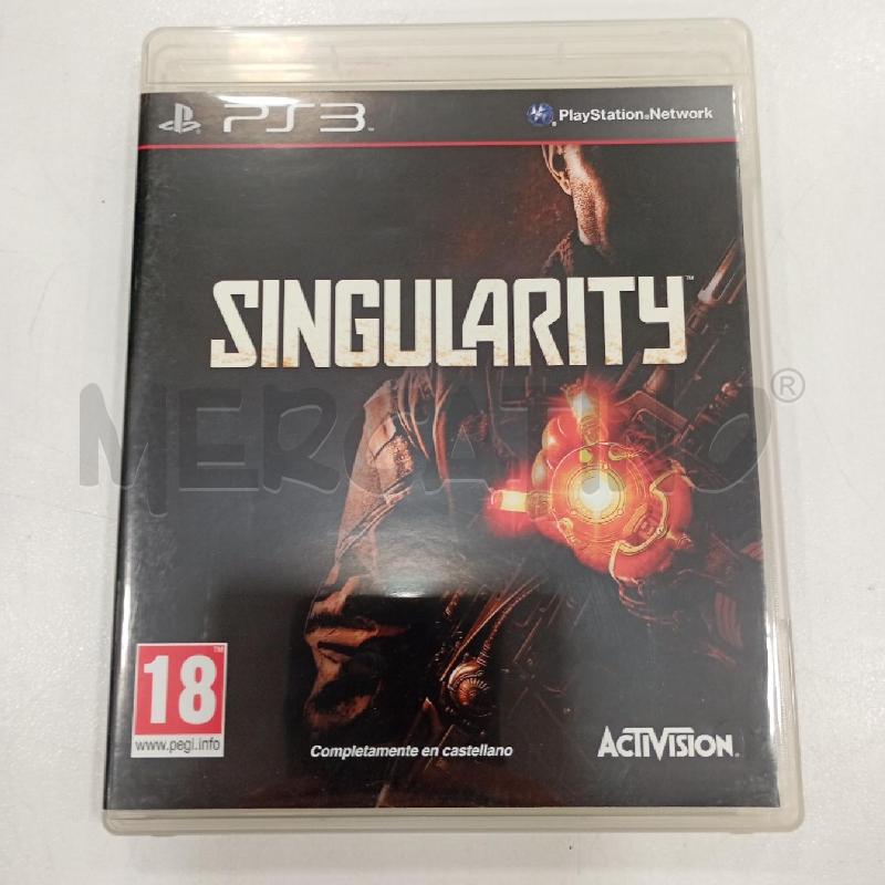 PS3 SINGULARITY | Mercatino dell'Usato Roma viale tirreno 1