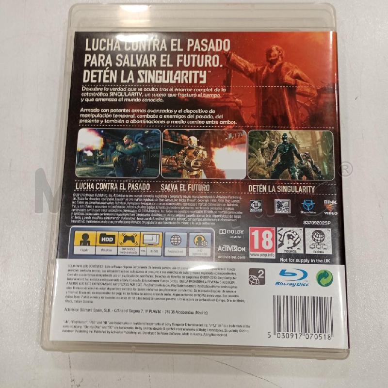 PS3 SINGULARITY | Mercatino dell'Usato Roma viale tirreno 2