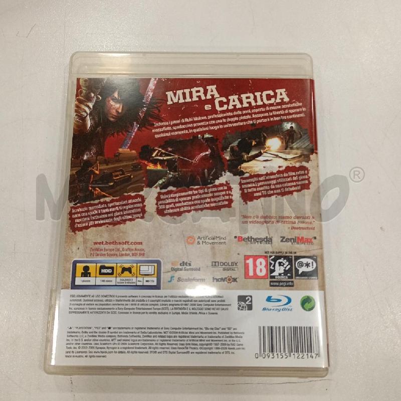 PS3 WET | Mercatino dell'Usato Roma viale tirreno 2