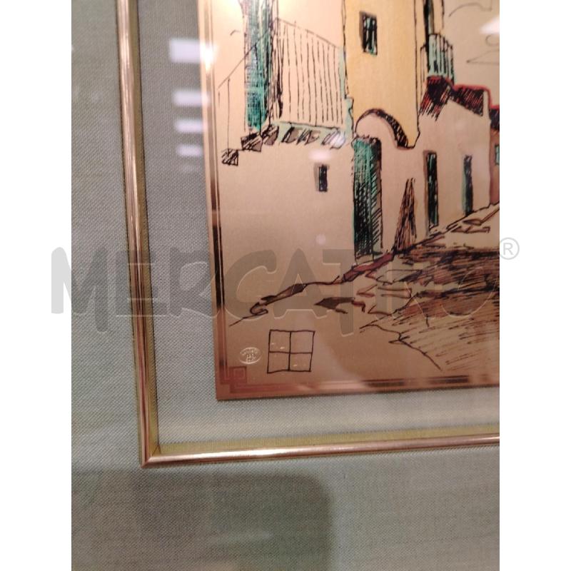 QUADRETTO PAESE DEL SUD A FIRMA RISO | Mercatino dell'Usato Roma viale tirreno 3
