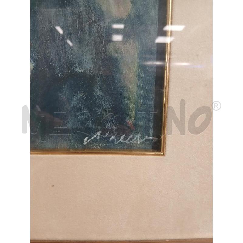 QUADRO C/DOR COPPIA VOLTI A FIRMA MACCARI | Mercatino dell'Usato Roma viale tirreno 2