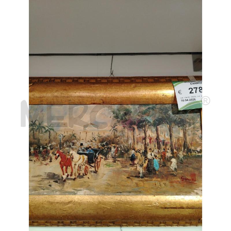 QUADRO C/DOR LA CARROZZA | Mercatino dell'Usato Roma viale tirreno 1