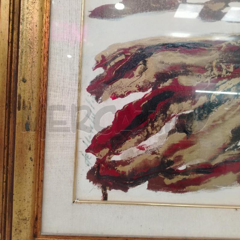 QUADRO C/LEGNO A FIRMA DE MICHELIS | Mercatino dell'Usato Roma viale tirreno 2