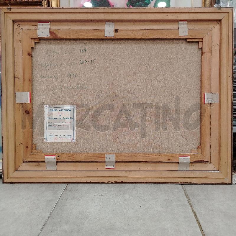QUADRO C/LEGNO A FIRMA DE MICHELIS | Mercatino dell'Usato Roma viale tirreno 3