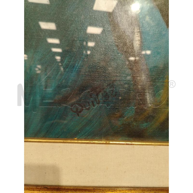 QUADRO C/LEGNO CAVALLO A FIRMA QUINTAVALLE | Mercatino dell'Usato Roma viale tirreno 3