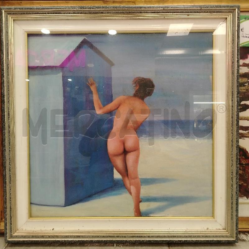 QUADRO C/LEGNO LA TIMIDA | Mercatino dell'Usato Roma viale tirreno 1