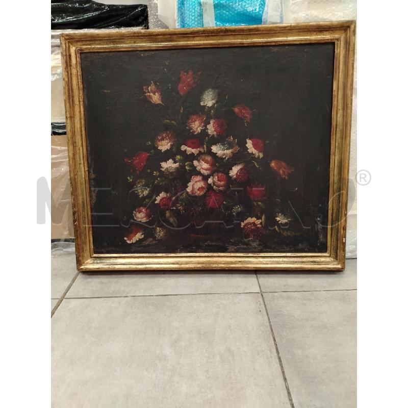 QUADRO C/LEGNO NATURA MORTA 700 | Mercatino dell'Usato Roma viale tirreno 1