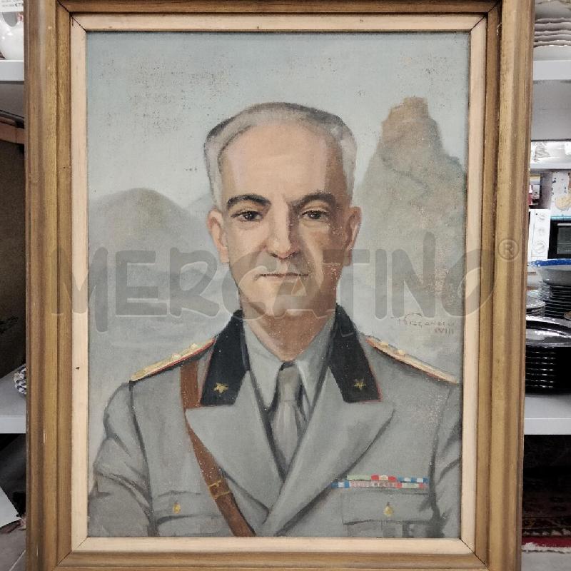 QUADRO C/LEGNO RITRATTO UFFICIALE A FIRMA PIZZANELLI | Mercatino dell'Usato Roma viale tirreno 1