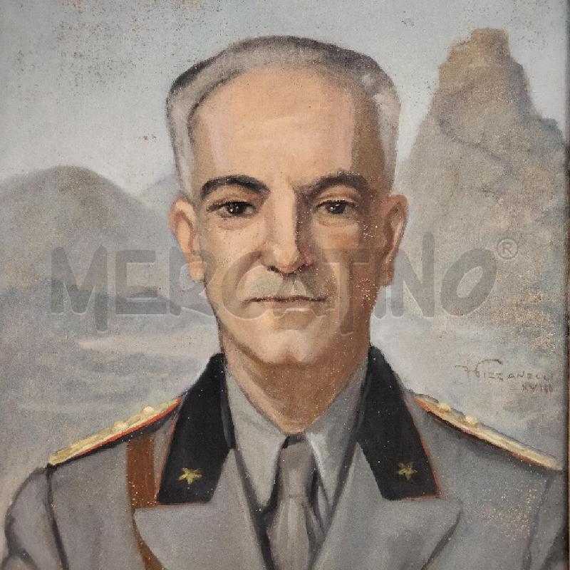 QUADRO C/LEGNO RITRATTO UFFICIALE A FIRMA PIZZANELLI | Mercatino dell'Usato Roma viale tirreno 3