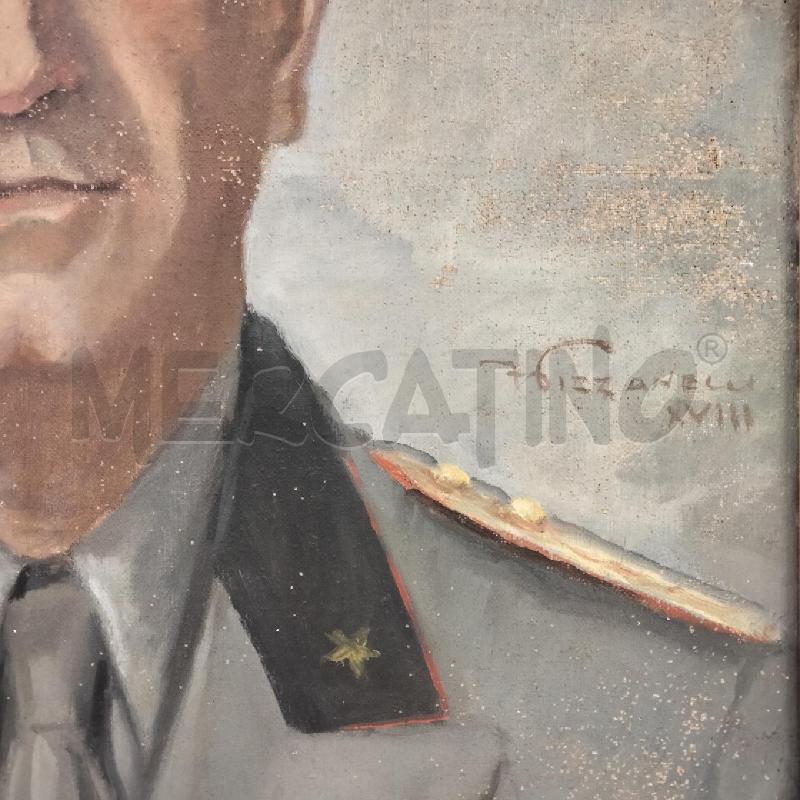 QUADRO C/LEGNO RITRATTO UFFICIALE A FIRMA PIZZANELLI | Mercatino dell'Usato Roma viale tirreno 4