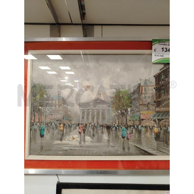 QUADRO C/MET SCENA PARIGINA BUOLEVARD | Mercatino dell'Usato Roma viale tirreno 2