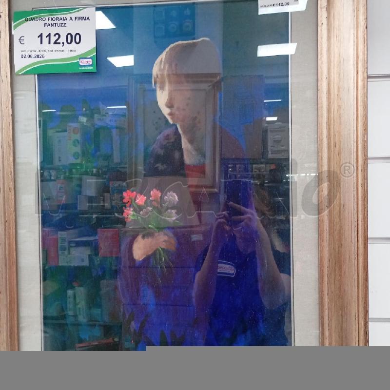 QUADRO FIORAIA A FIRMA FANTUZZI | Mercatino dell'Usato Roma viale tirreno 2