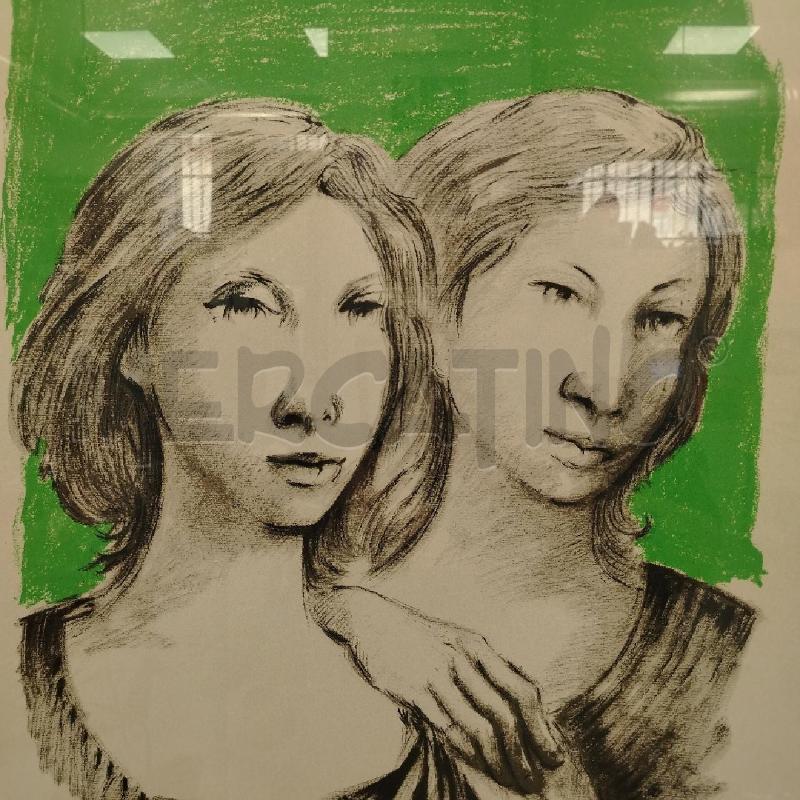 QUADRO MULTIPLO A FIRMA PURIFICATO | Mercatino dell'Usato Roma viale tirreno 4