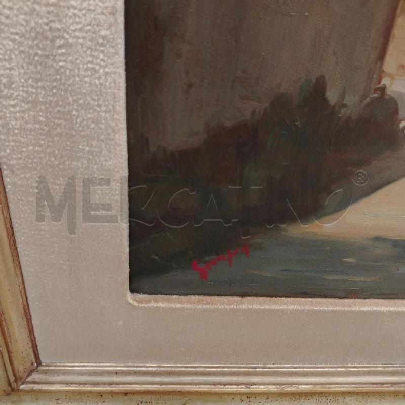 QUADRO PAESAGGIO A FIRMA GIONFRA | Mercatino dell'Usato Roma viale tirreno 2