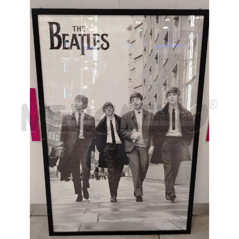 QUADRO POSTER THE BEATLES | Mercatino dell'Usato Roma viale tirreno 1