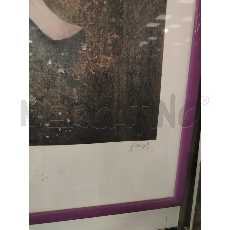 QUADRO PROVA D'AUTORE A FIRMA BENAGLIA | Mercatino dell'Usato Roma viale tirreno 3