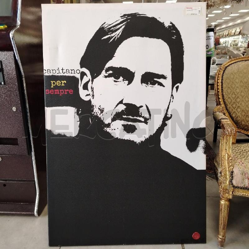 QUADRO TOTTI | Mercatino dell'Usato Roma viale tirreno 3