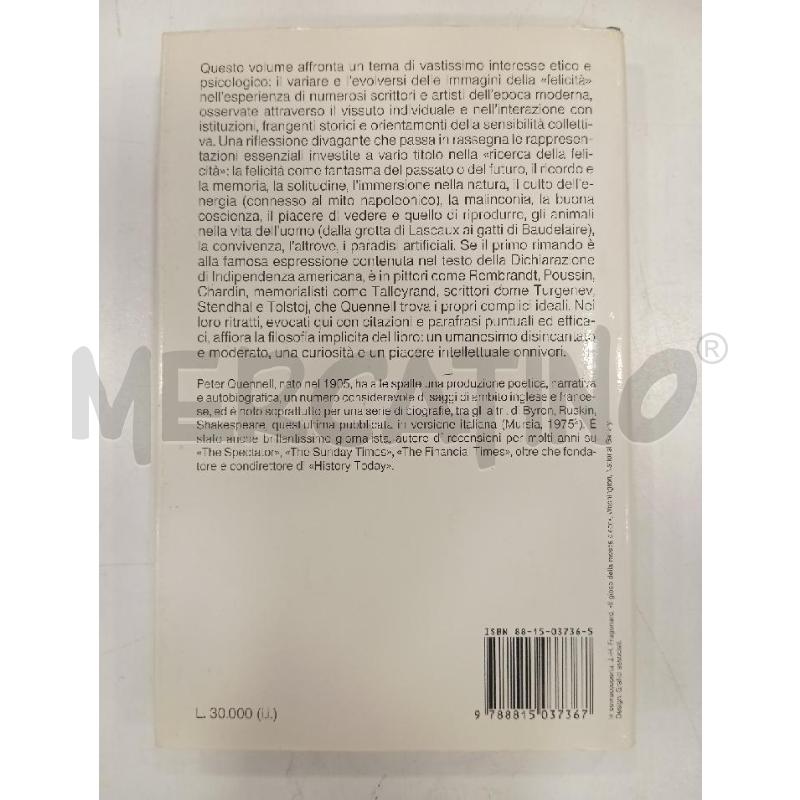 QUENNEL LA RICERCA DELLA FELICITÀ | Mercatino dell'Usato Roma viale tirreno 2