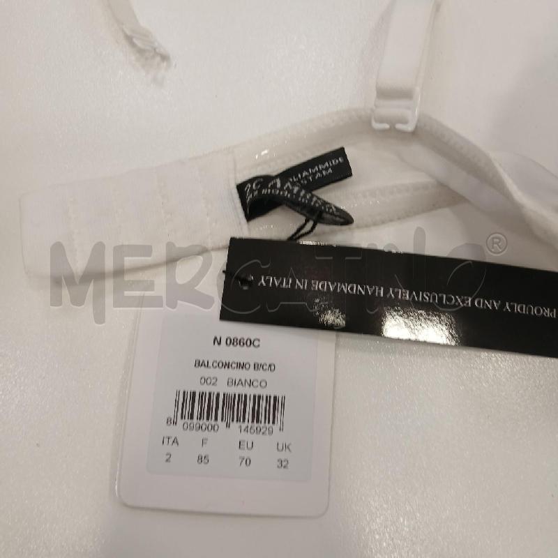 REGGISENO AMBRA BIANCO RICAMATO | Mercatino dell'Usato Roma viale tirreno 3