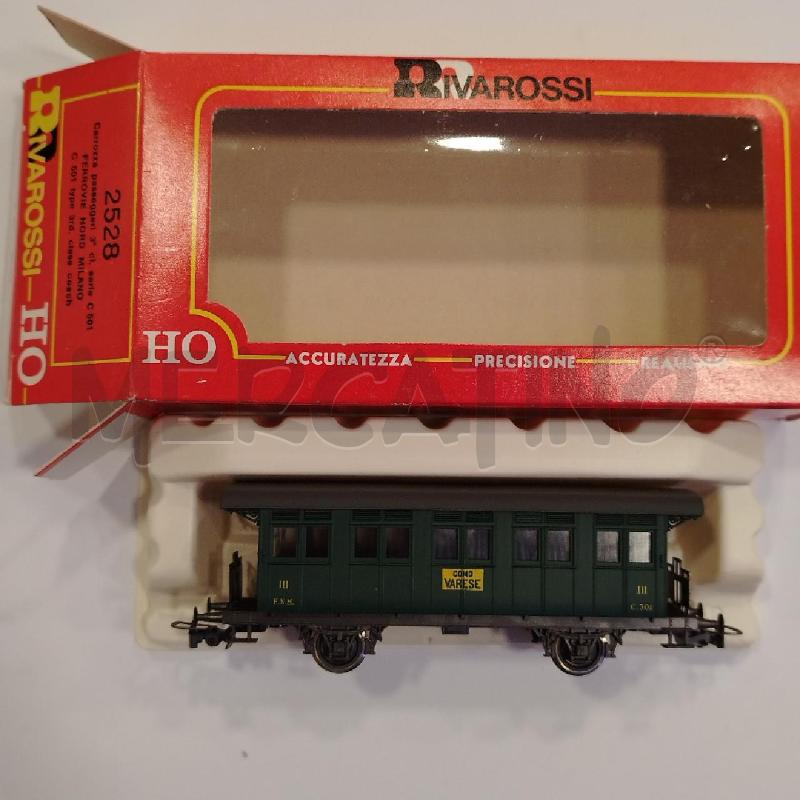 RIVAROSSI 2528 CARROZZA PASSEGGERI | Mercatino dell'Usato Roma viale tirreno 1
