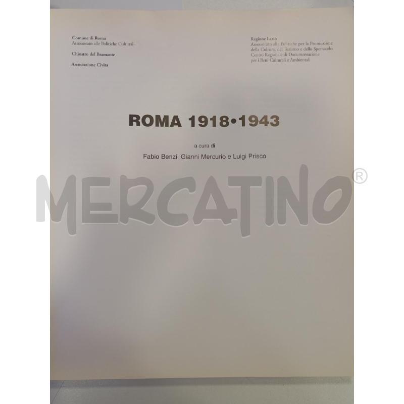 ROMA 1918-1943 VIVIANI ARTE | Mercatino dell'Usato Roma viale tirreno 3