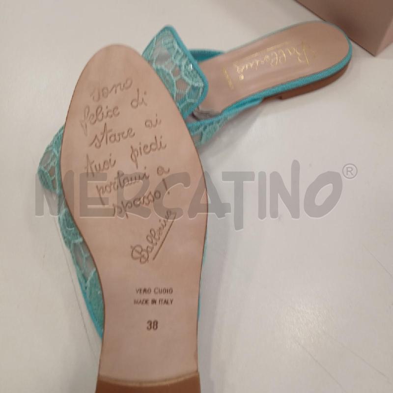 SABOT BALLERINA RETINA TONDI PAILLETTES CE PUNTA CHIUSA SCAT  | Mercatino dell'Usato Roma viale tirreno 3