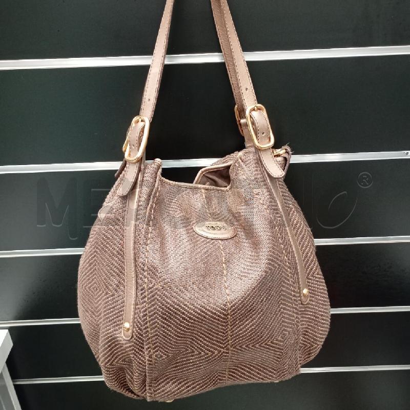 SACCA TOD'S RAGGIA WOCEN STRAW G DA RIV | Mercatino dell'Usato Roma viale tirreno 1