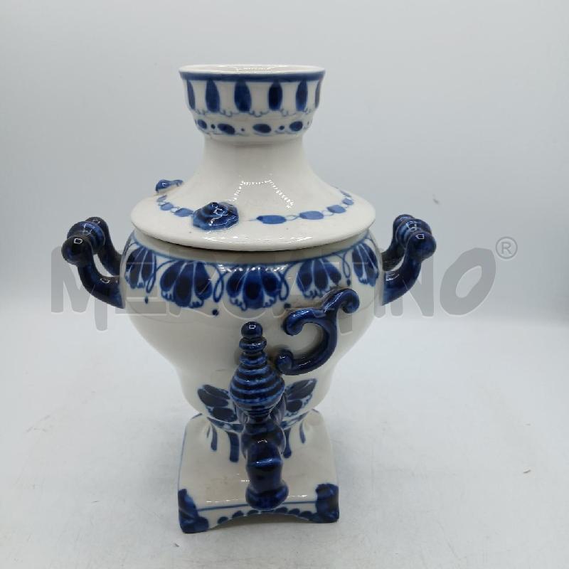 SAMOVAR PORCELLANA DEC BLU | Mercatino dell'Usato Roma viale tirreno 1