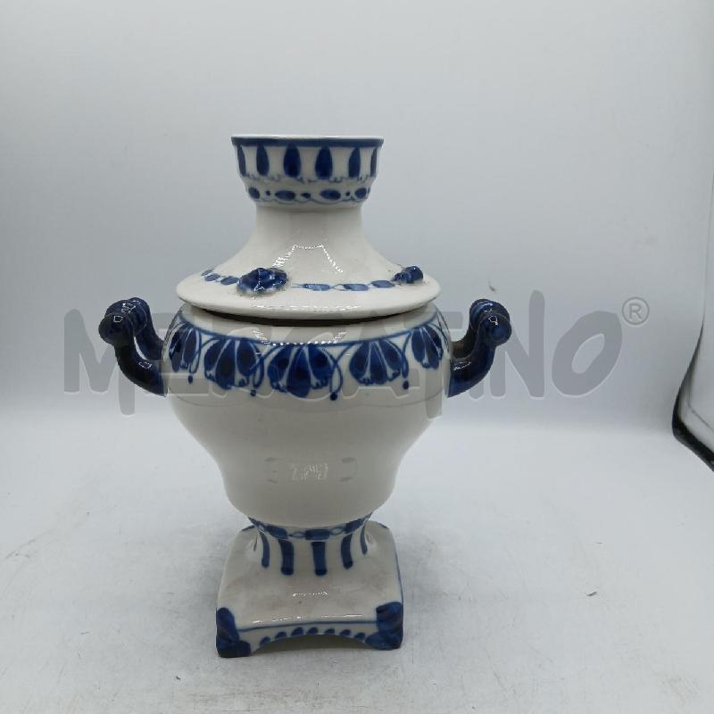 SAMOVAR PORCELLANA DEC BLU | Mercatino dell'Usato Roma viale tirreno 3