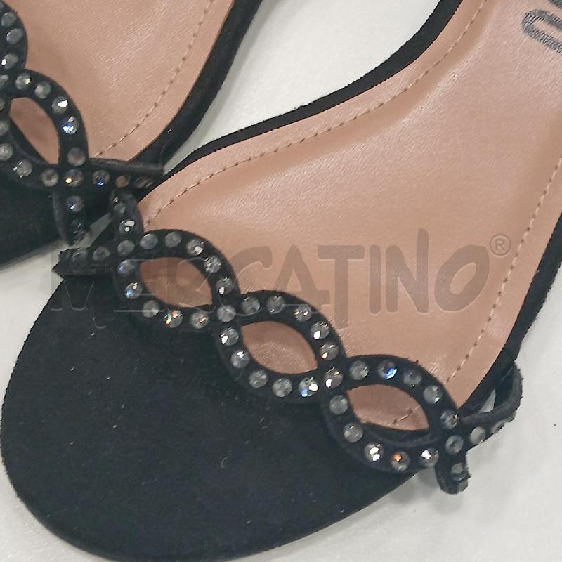 SANDALI D BIBI LOU HNE SCAM STRASS | Mercatino dell'Usato Roma viale tirreno 2
