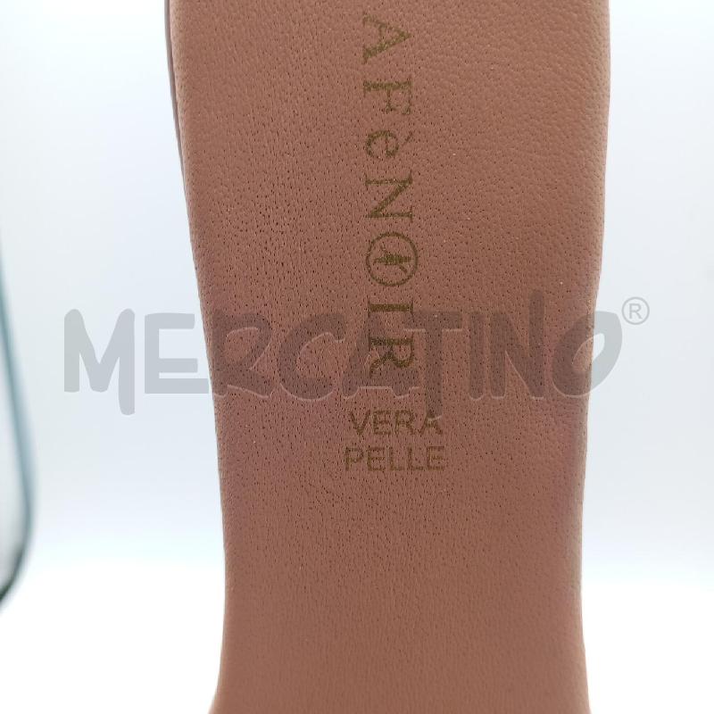 SANDALI D CAFENOIR FASCE GLITTER CHIUSO FRONT  | Mercatino dell'Usato Roma viale tirreno 5