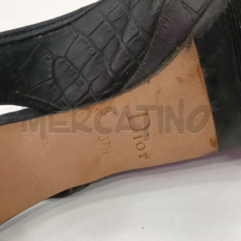 SANDALI D DIOR ALLA SCHIAVA IN PELLE  | Mercatino dell'Usato Roma viale tirreno 4