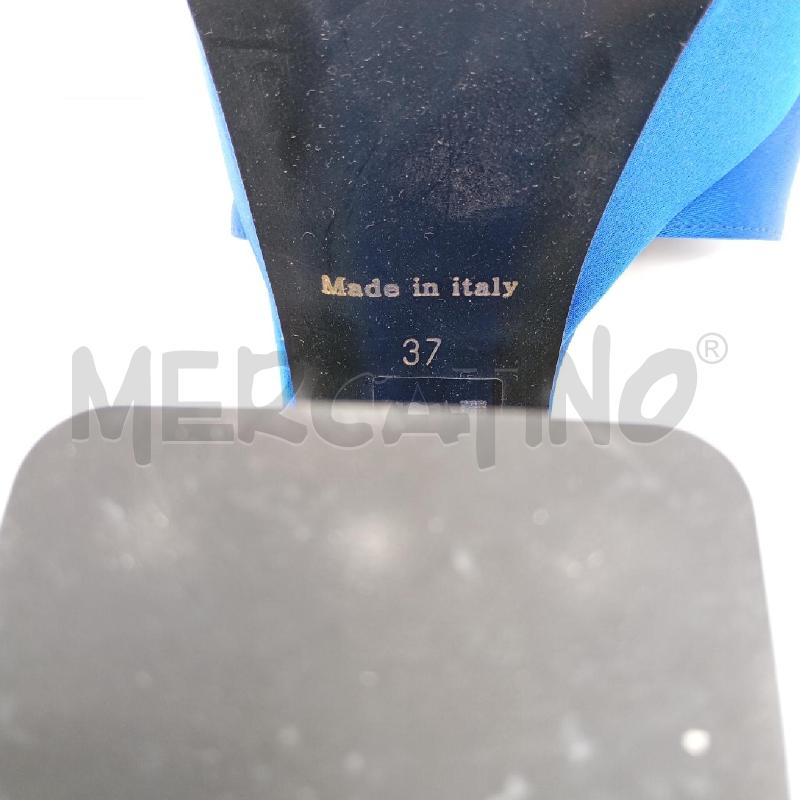 SANDALI D JUST FRIEND BL SATIN PLATFOARM  | Mercatino dell'Usato Roma viale tirreno 4