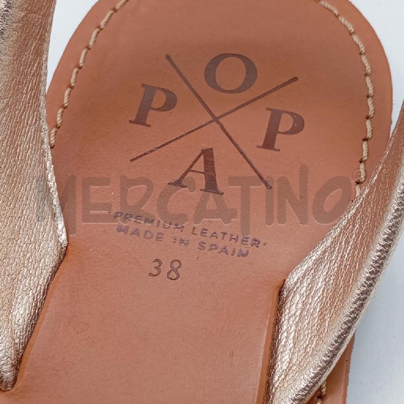 SANDALI D POPA FASCIA GLITTER MULTICOL | Mercatino dell'Usato Roma viale tirreno 5