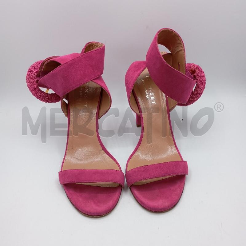 SANDALI D TWINSET FUCSIA SCAM SCAT  | Mercatino dell'Usato Roma viale tirreno 2