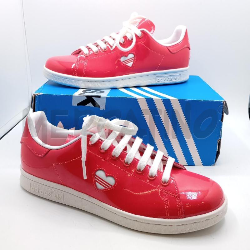 SCARPE D ADIDAS SCATOLA STAN SMITH W ROSSO | Mercatino dell'Usato Roma viale tirreno 1