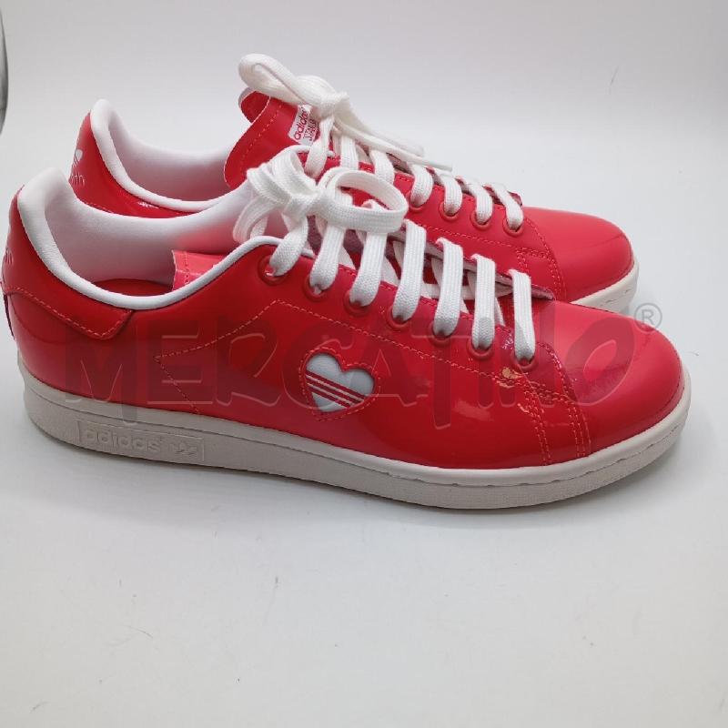 SCARPE D ADIDAS SCATOLA STAN SMITH W ROSSO | Mercatino dell'Usato Roma viale tirreno 4