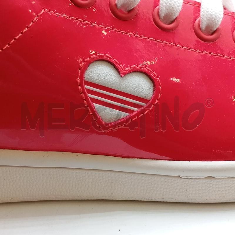 SCARPE D ADIDAS SCATOLA STAN SMITH W ROSSO | Mercatino dell'Usato Roma viale tirreno 5