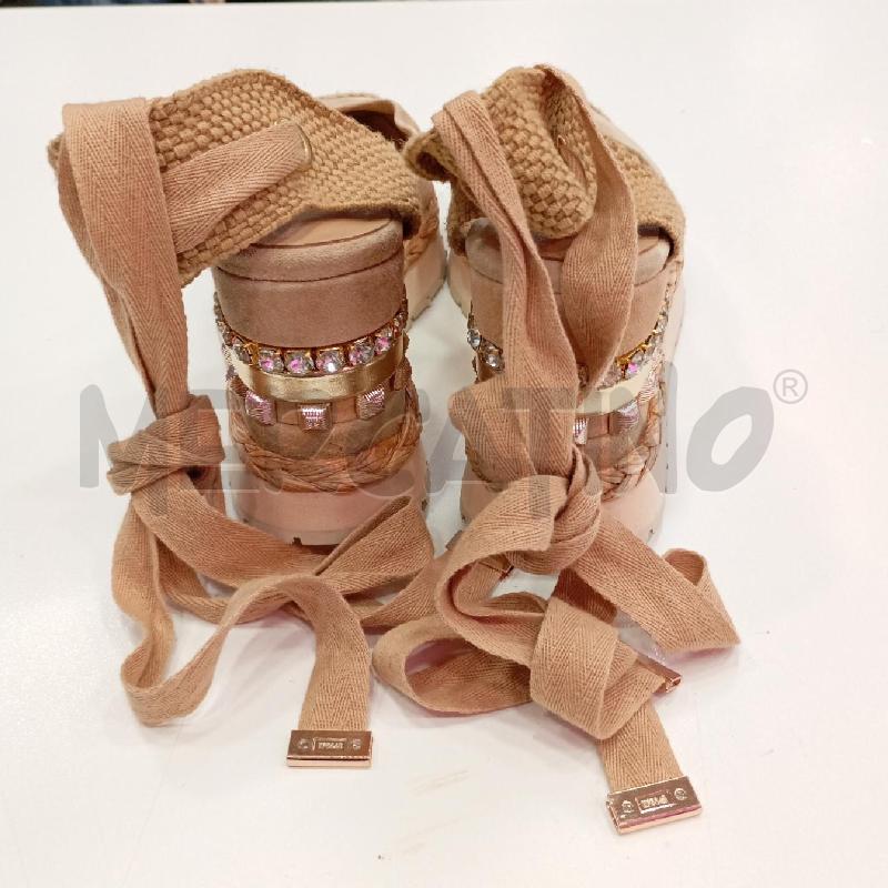 SCARPE D ALMA EN PENA ZEPPA LACCI LUNGHI  | Mercatino dell'Usato Roma viale tirreno 2