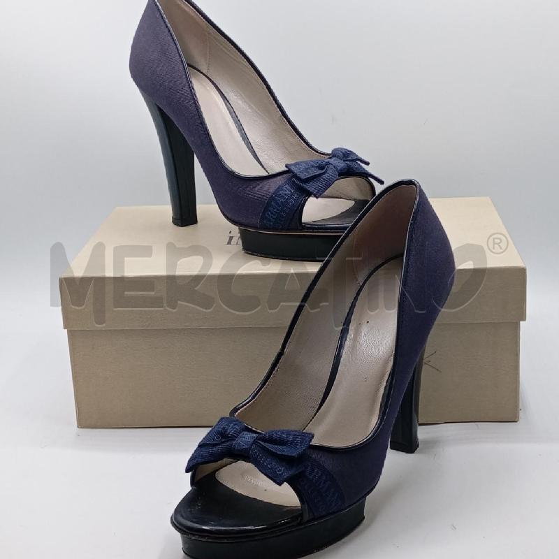 SCARPE D ARMANI COLLEZIONI BL SOUNTATE SCAT  | Mercatino dell'Usato Roma viale tirreno 1