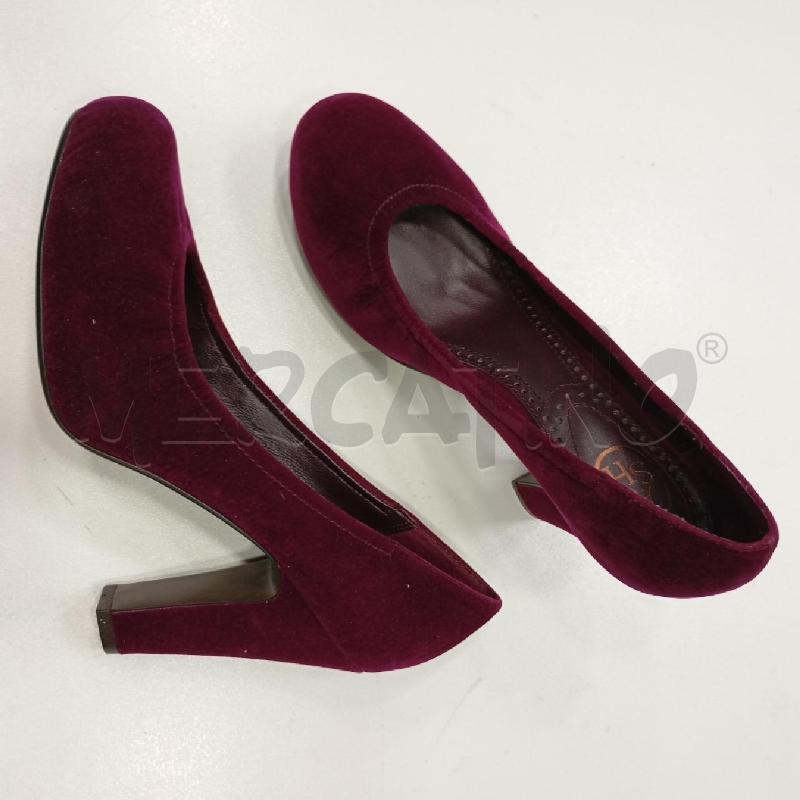 SCARPE D ASH VI VELLUTO PLATFOARM  | Mercatino dell'Usato Roma viale tirreno 1
