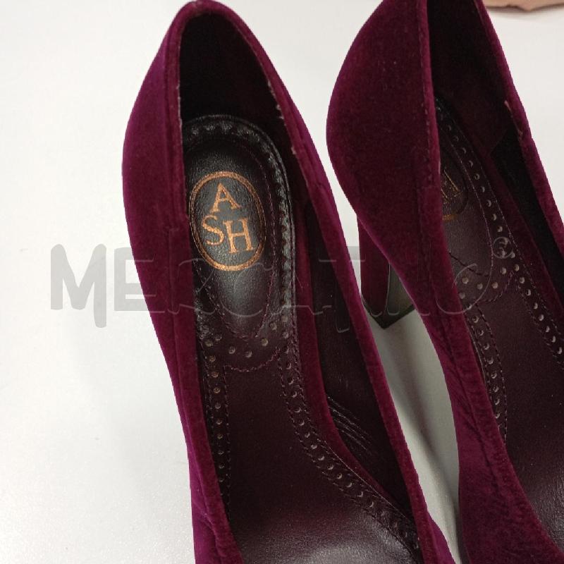SCARPE D ASH VI VELLUTO PLATFOARM  | Mercatino dell'Usato Roma viale tirreno 3