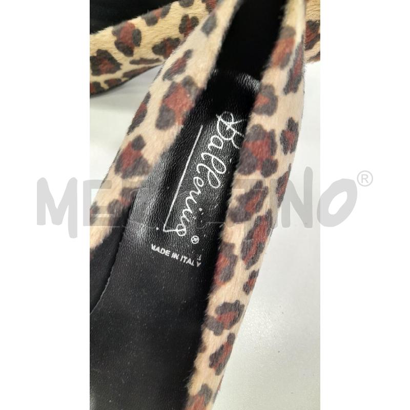 SCARPE D BALLERINA LEOP PUNTA  | Mercatino dell'Usato Roma viale tirreno 4