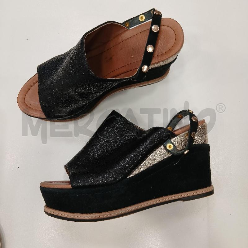 SCARPE D CAFENOIR SABOT ZEPPA SCAM GLITTER  | Mercatino dell'Usato Roma viale tirreno 1