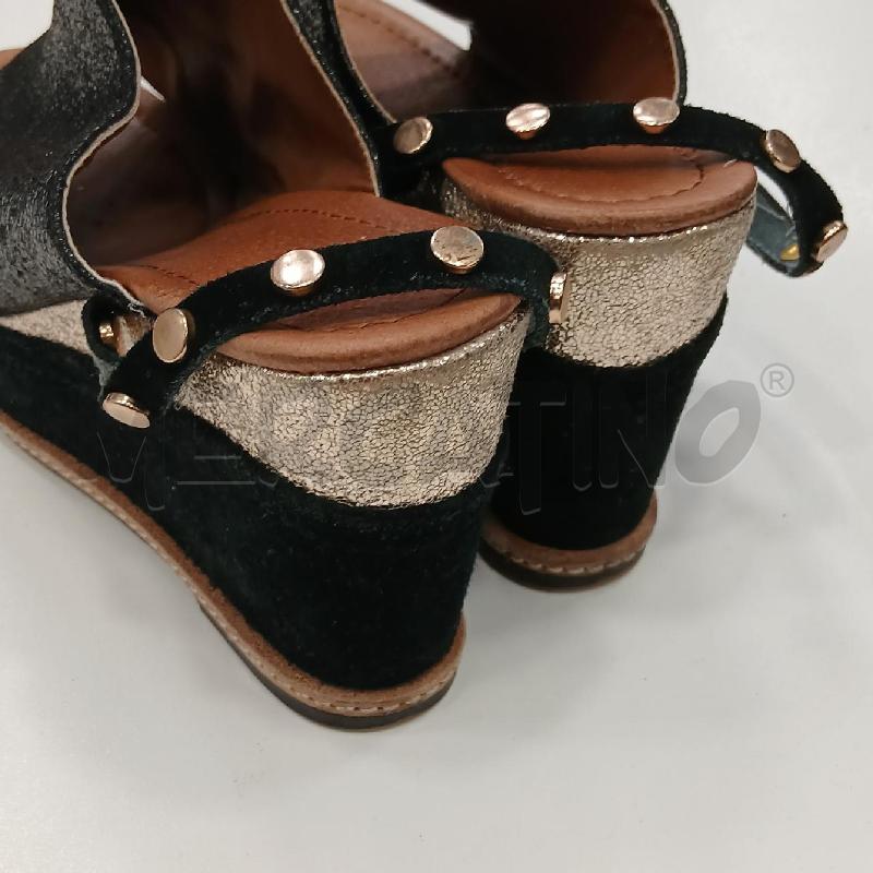 SCARPE D CAFENOIR SABOT ZEPPA SCAM GLITTER  | Mercatino dell'Usato Roma viale tirreno 2